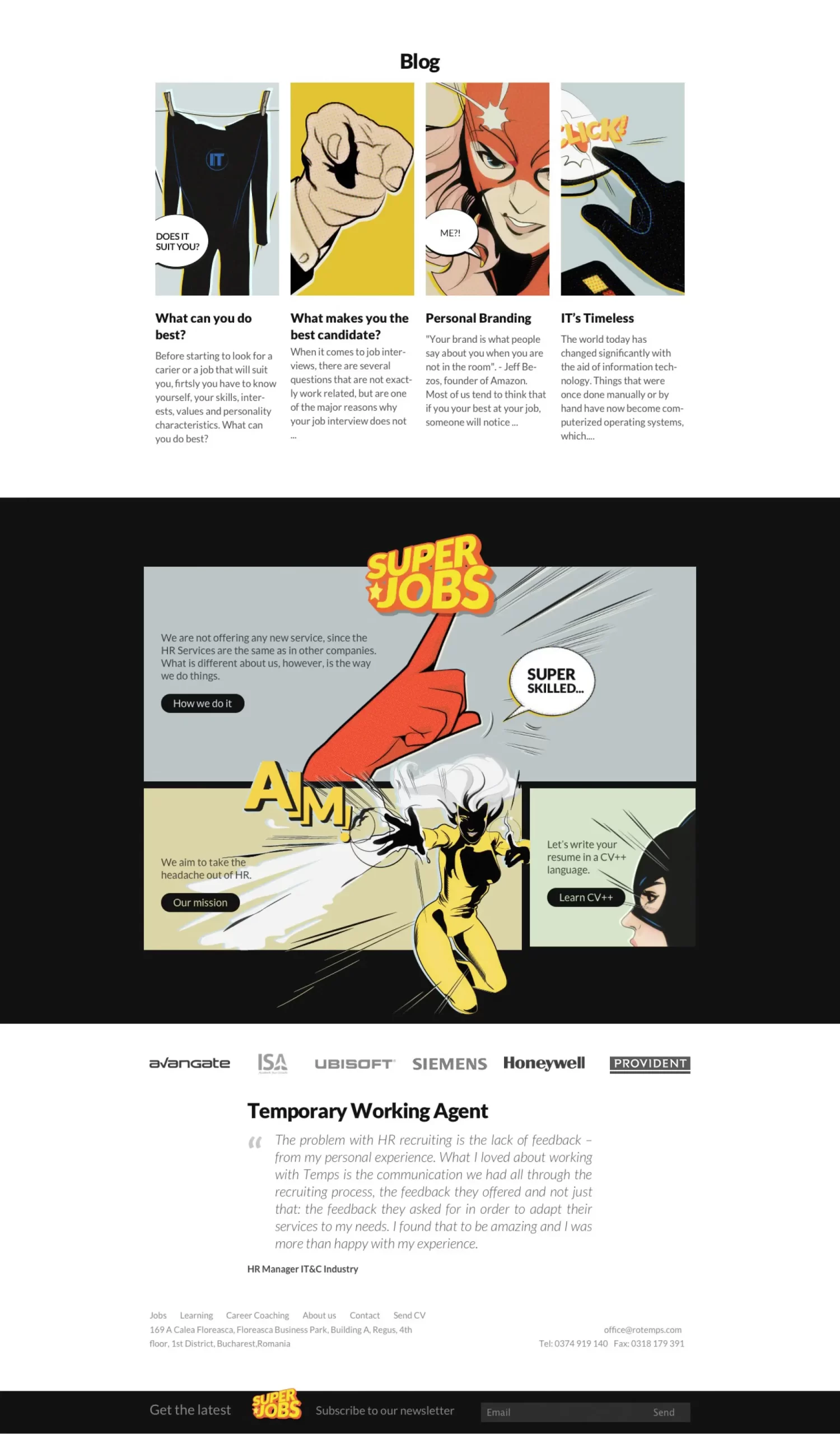 Superjobs - Web development, Web Design